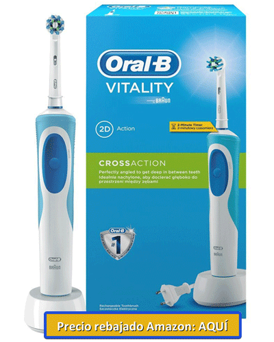 cepillo electrico oral b vitality cross
